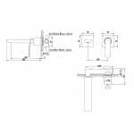   KOHLMAN EXPERIENCE Bateria umywalkowa podtynkowa złoty połysk QW180EGD