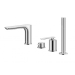 KOHLMAN EXPERIENCE Bateria wannowa na brzeg wanny chrom QB244E