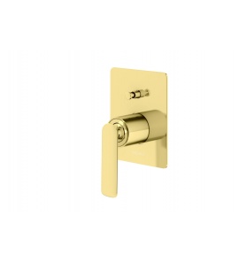   KOHLMAN EXPERIENCE Bateria wannowo-natryskowa podtynkowa złoty połysk QW210EGD