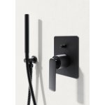  Kohlman Experience Black Zestaw natryskowy podtynkowy Czarny QW210EBR30