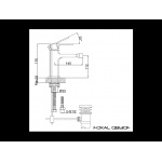 KOHLMAN Foxal bateria bidetowa QB130F