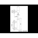 KOHLMAN Foxal bateria prysznicowa QW120F
