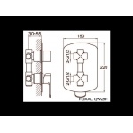 KOHLMAN Foxal bateria wannowa QW211F