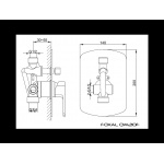 KOHLMAN Foxal bateria wannowa prysznicowa QW210F
