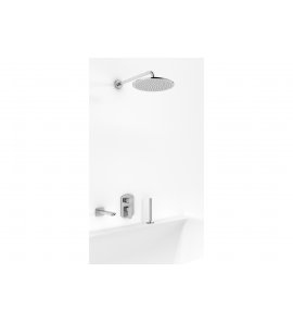 Kohlman Foxal Zestaw wannowo-natryskowy podtynkowy Chrom QW211FR20-009