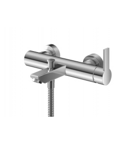 Kohlman Gixs Bateria wannowa ścienna chrom QW110G