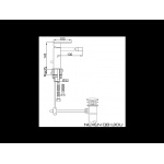 KOHLMAN NEXEN bateria bidetowa QB130U