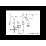 KOHLMAN NEXEN bateria wannowa QB243U