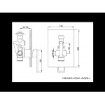 KOHLMAN NEXEN bateria prysznicowa QW220U
