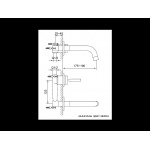 KOHLMAN MAXIMA Bateria umywalkowa QW180M