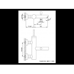 KOHLMAN MAXIMA Bateria wannowa QW110M