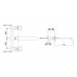 KOHLMAN NEXEN-S Bateria umywalkowa SQW190U