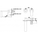Kohlman Proxima Bateria umywalkowa podtynkowa chrom QW180P