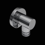 KOHLMAN przyłącze kątowe okrągłe chrom QW166M