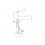 KOHLMAN ROXIN Bateria bidetowa QB130R