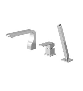 KOHLMAN SAXO Bateria wannowa trzyotworowa QB241S