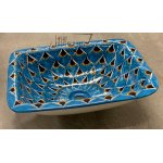  Kolory Meksyku Azura Umywalka wpuszczana w blat okrągła 47x39 cm AZURA