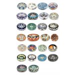  Kolory Meksyku Azura Umywalka wpuszczana w blat okrągła 47x39 cm AZURA