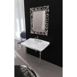 Artceram Lustro Barocca 73x93 cm Ścienne srebrne SP02 / ACS00151