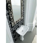 Artceram Lustro Barocca 73x93 cm Ścienne srebrne SP02 / ACS00151