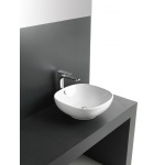 Artceram NF Umywalka stawiana na blat 40x40 cm Biała L6520 / NFL00101;00