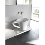Artceram Cup Umywalka Stawiana na blat 70x50cm Biała L3720 / OSL00501;00