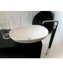 Artceram La Ciotola Umywalka stawiana na blat 70x42 cm Biała L3060 / LCL00201;00