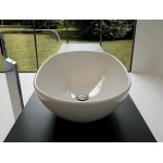 Artceram La Ciotola Umywalka stawiana na blat 70x42 cm Biała L3060 / LCL00201;00