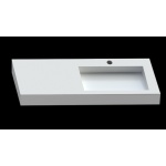 Cristalstone Linea Ideal Umywalka Ścienna biała U1300-MBPOLC