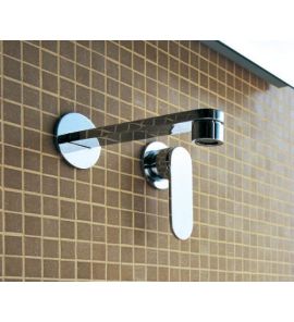  Flaminia One Bateria umywalkowa 2-otworowa Ścienna Chrom 113059 Tylko 1 sztuka w takiej cenie!