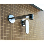  Flaminia One Bateria umywalkowa 2-otworowa Ścienna Chrom 113059 Tylko 1 sztuka w takiej cenie!