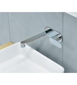 Flaminia One Bateria umywalkowa 2-otworowa Ścienna Chrom 113058