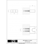 Gessi Uchwyt na słuchawkę prysznicową chrom 20157.031 / 20157031