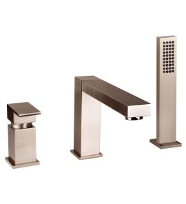 Gessi Rettangolo Bateria Wannowa 3-otworowa chrom 20037.031 / 20037031