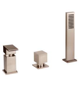 Gessi Rettangolo Bateria Wannowa 3-otworowa chrom 20043.031 / 20043031