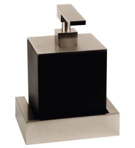 Gessi Rettangolo Dozownik na mydło (czarny) chrom 20814.031 / 20814031