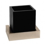 Gessi Rettangolo Kubek (czarny) chrom 20808.031 / 20808031