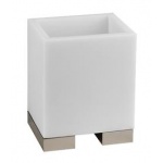 Gessi Rettangolo Kubek (biały) chrom 20831.031 / 20831031