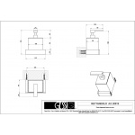 Gessi Rettangolo Dozownik na mydło (biały) chrom 20813.031 / 20813031