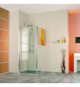 SanSwiss Ronal Fun Ścianka jednoczęściowa FUV 130 cm ze wspornikiem pionowym FUVGSM15007 Tylko 1 szt. w takiej cenie