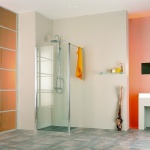 SanSwiss Ronal Fun Ścianka jednoczęściowa FUV 130 cm ze wspornikiem pionowym FUVGSM15007 Tylko 1 szt. w takiej cenie