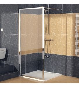 SanSwiss Ronal Eco-Line Ścianka boczna 80 cm srebrny połysk ECOF08005007 Tylko 1 sztuka w takiej cenie!