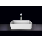 Victoria+Albert Edge Umywalka Stawiana na Blat 45x32,2 cm Biała VB-EDG-45-NO