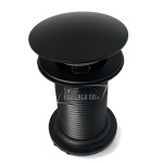  Korek umywalkowy Click-Clack do umywalek bez przelewu czarny mat night sky SLWA91K W MAGAZYNIE!!