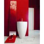 Laufen Il Bagno Alessi One Monolityczna umywalka 90 cm biała H 811972 400 109 1