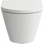 Laufen Kartell Miska WC wisząca z deską wolnoopadającą 37x54,5 cm biała H 820337 000 000 1+H 891333 000 000 1