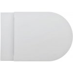 Laufen Kartell Miska WC wisząca z deską wolnoopadającą 37x54,5 cm biała H 820337 000 000 1+H 891333 000 000 1