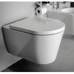 Laufen Kartell Miska WC wisząca z deską wolnoopadającą 37x54,5 cm biała H 820337 000 000 1+H 891333 000 000 1