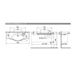 Laufen Palace Umywalka ścienna 150x51 cm biała H 812706 000 104 1