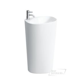 Laufen Palomba Monolityczna umywalka wolnostojąca 90 cm biała H 811803 000 109 1